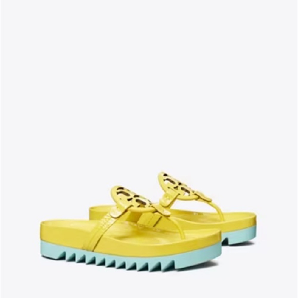 Tory Burch Miller Cloud Sandals | Like new in box - Picture 1 of 2
